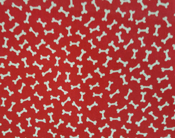 Red Bones Fabric